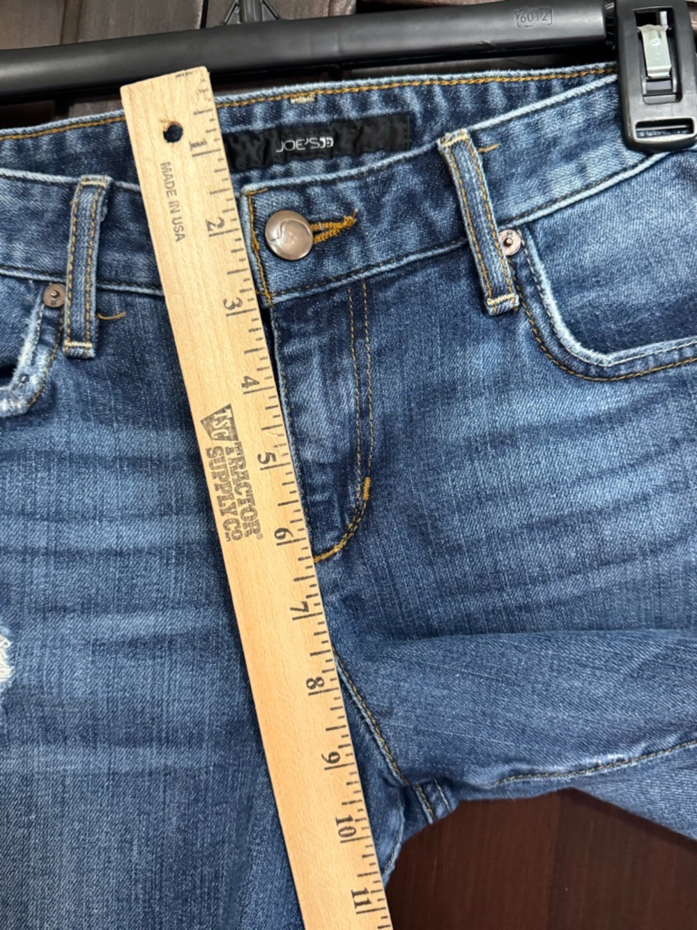 Joe’s Jeans Ex-Lover Women’s Distressed Boyfriend Jeans - Blue size 28 Cropped - Picture 9 of 11